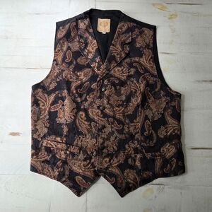 Wah Maker Frontier Clothing Western Vest, Men's Medium